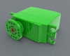 Motor BLS351-工业设备-零部件-工业CAD模型-3D城