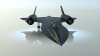 sr-71-blackbird-军事-战机-工业CAD模型-3D城