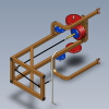 poulie-dossaux-sur-combine-squat-couche-工业设备-机器设备-工业CAD模型-3D城