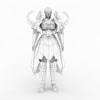 盔甲男-角色人体-角色-VR/AR模型-3D城