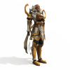 盔甲男-角色人体-角色-VR/AR模型-3D城