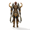盔甲男-角色人体-角色-VR/AR模型-3D城