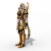 盔甲男-角色人体-角色-VR/AR模型-3D城