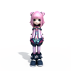 小萝莉-角色人体-角色-VR/AR模型-3D城