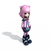 小萝莉-角色人体-角色-VR/AR模型-3D城