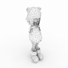 小萝莉-角色人体-角色-VR/AR模型-3D城