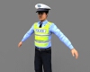交警-角色人体-其它-VR/AR模型-3D城