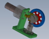 Stirling engine-工业设备-零部件-工业CAD模型-3D城