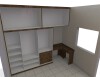 bedroom-closet-female-建筑-室内-工业CAD模型-3D城