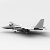 F15战斗机-VR/AR模型-3D城
