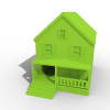 复式楼房-袖珍&收藏-3D打印模型-3D城