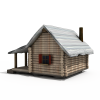 房子-建筑-基础设施-VR/AR模型-3D城