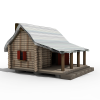 房子-建筑-基础设施-VR/AR模型-3D城