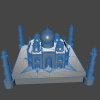 taj-mahal-建筑-古建筑-工业CAD模型-3D城