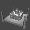 taj-mahal-建筑-古建筑-工业CAD模型-3D城