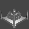 taj-mahal-建筑-古建筑-工业CAD模型-3D城