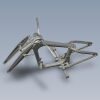 The fork with frame for iz-350 as an assembly-汽车-摩托车-工业CAD模型-3D城