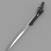 45acp-revolver-gunblade-军事-武器-工业CAD模型-3D城