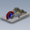 twin-steam-engines-in-factory-layout-工业设备-零部件-工业CAD模型-3D城