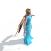 精品女性角色模型-角色人体-角色-VR/AR模型-3D城
