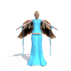 精品女性角色模型-角色人体-角色-VR/AR模型-3D城