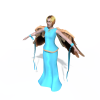 精品女性角色模型-角色人体-角色-VR/AR模型-3D城