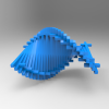 螺旋木条板-DIY-3D打印模型-3D城