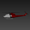 Bell412-飞机-其它-VR/AR模型-3D城
