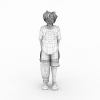 boy-角色人体-角色-VR/AR模型-3D城