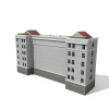 欧式建筑-建筑-古建筑-VR/AR模型-3D城