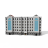 欧式建筑-建筑-古建筑-VR/AR模型-3D城