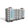欧式建筑-建筑-古建筑-VR/AR模型-3D城