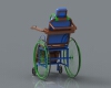 The wheelchair-科技-医疗设备-工业CAD模型-3D城