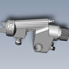 automatic-spray-gun-VR/AR模型-3D城