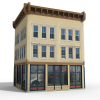 商店-建筑-办公-VR/AR模型-3D城