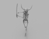 skeleton-文体生活-艺术品-工业CAD模型-3D城