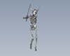 skeleton-文体生活-艺术品-工业CAD模型-3D城