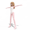 可爱MM-角色人体-角色-VR/AR模型-3D城