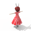 东方 兔子-角色人体-角色-VR/AR模型-3D城