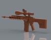 sniper-rifle-m24-svd-ak47-rsass-revolver-军事-武器-工业CAD模型-3D城