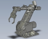 6 axis stepper robot-科技-其它-工业CAD模型-3D城