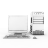 台式办公电脑-科技-家用电器-VR/AR模型-3D城