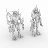 永恒之塔的怪兽-角色人体-角色-VR/AR模型-3D城