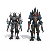 永恒之塔的怪兽-角色人体-角色-VR/AR模型-3D城