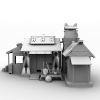 铁匠铺-建筑-古建筑-VR/AR模型-3D城