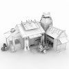 铁匠铺-建筑-古建筑-VR/AR模型-3D城
