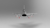 f-100-super-sabre-军事-战机-工业CAD模型-3D城