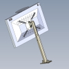 LCDTV Mount-建筑-其它-工业CAD模型-3D城