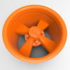 13毫米4片Cragar轮子-小工具-3D打印模型-3D城