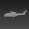运输直升机-飞机-军事飞机-VR/AR模型-3D城